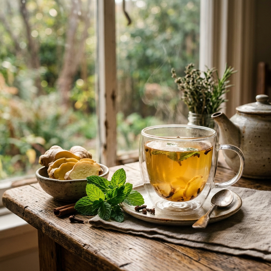 Teh Herbal Jahe Merah Bojonggambir